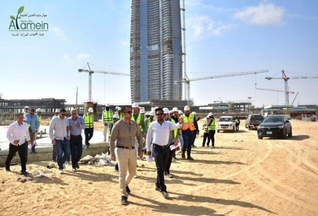 رئيس جهاز العلمين الجديدة يتفقد بحيرات الداون تاون وكوبري C19 رئيس جهاز العلمين الجديدة يتفقد بحيرات الداون تاون وكوبري C19