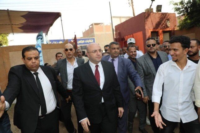 محافظ بني سويف يتفقد عدداً من اللجان الانتخابية بمركزي الواسطى وناصر محافظ بني سويف يتفقد عدداً من اللجان الانتخابية بمركزي الواسطى وناصر