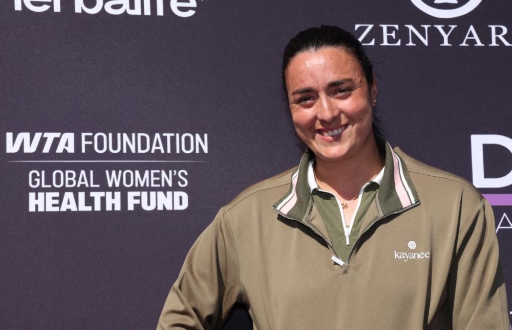 التونسية أنس جابر. (أ ف ب)