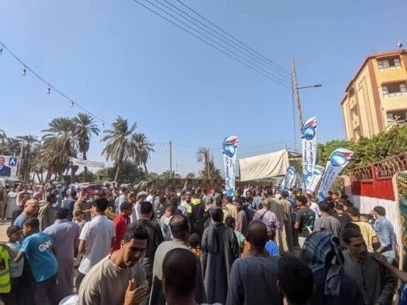 استمرار توافد الناخبين بأبو تشت بقنا للتصويت في انتخابات مجلس النواب 2025