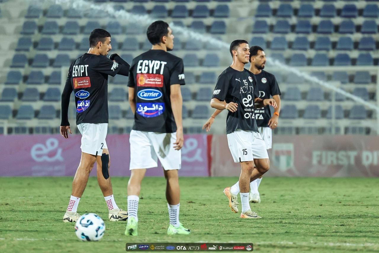مران منتخب مصر في استاد العين