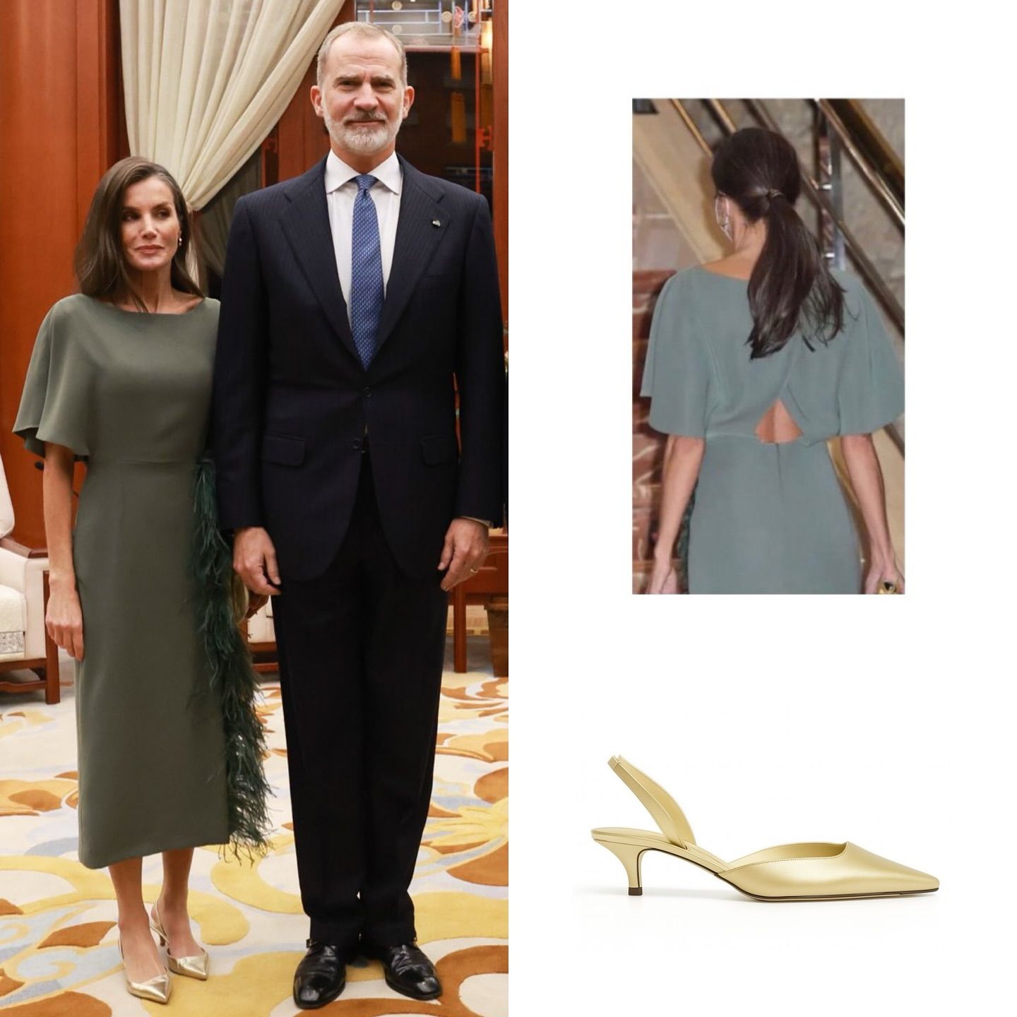 الملكة ليتيزيا بأناقتها المميّزة (إنستغرام)