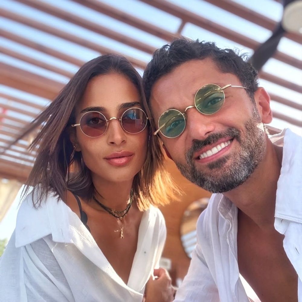 كريم محمود عبد العزيز وآن الرفاعي (سوشيال ميديا)