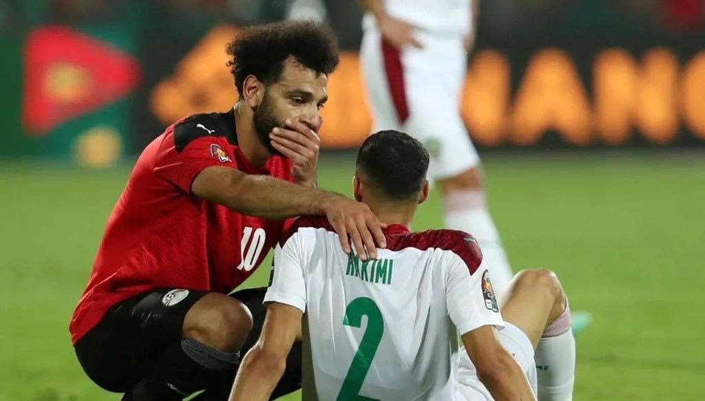 محمد صلاح وأشرف حكيمي.