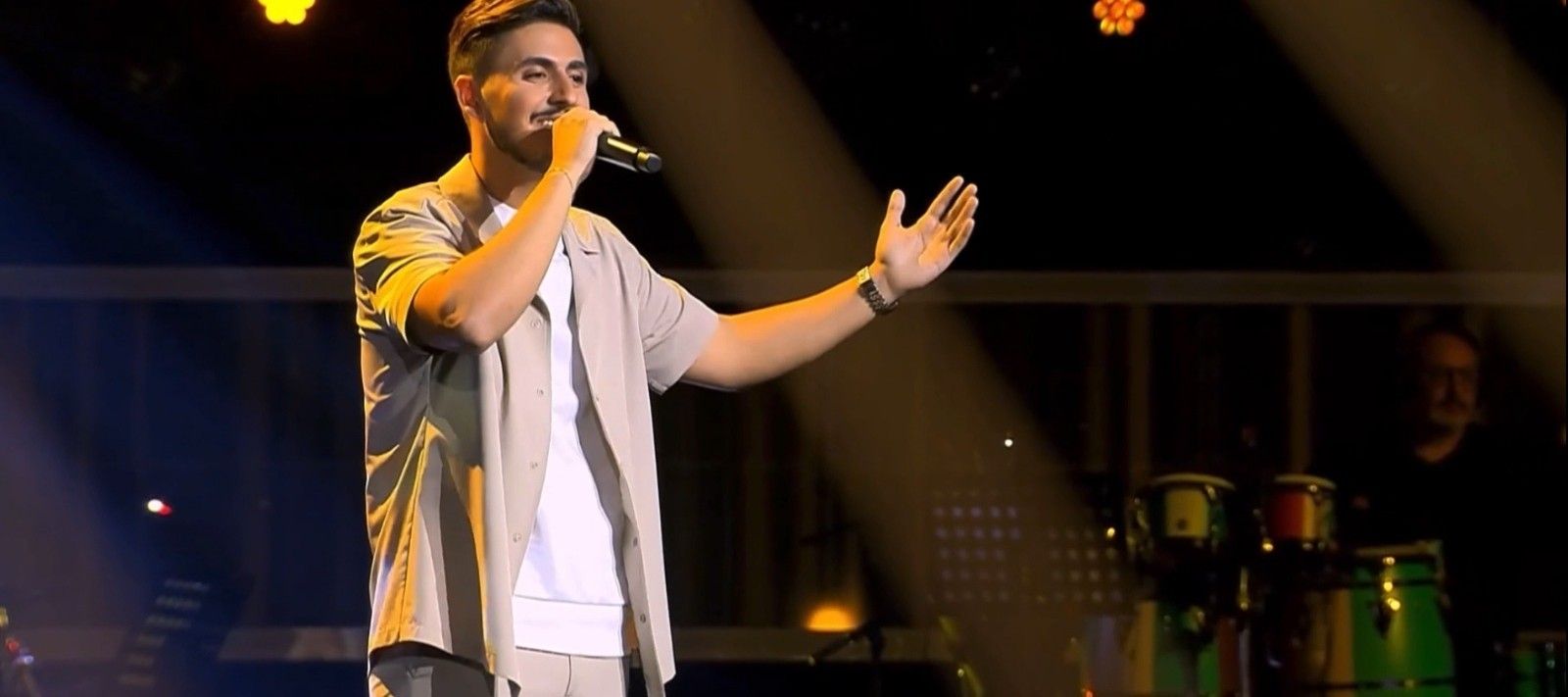 الفنان اللبناني الشاب جورج زغيب (إم بي سي).