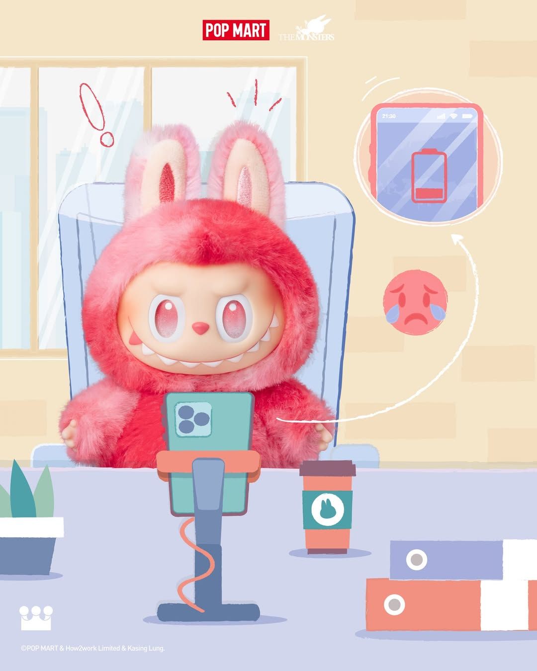 دمية Labubu (من حساب Popmart عبر إنستغرام)