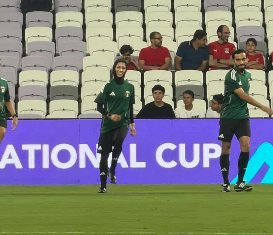 الإماراتية روضة المنصوري.