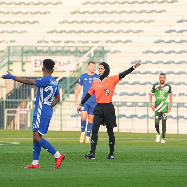 الإماراتية روضة المنصوري. (وام)