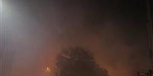 النيران محاوطة المكان.. تفاصيل حريق هائل بحديقة المتحف الزراعي في الدقي - المصدر 24