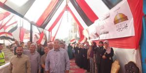 توافد الناخبين على لجان الجيزة في المرحلة الأولى لانتخابات مجلس النواب 2025 للإدلاء بأصواتهم - المصدر 24