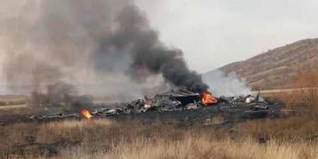 «تحولت إلى كرة نار».. تحطم طائرة شحن تركية عسكرية في جورجيا وفاة 20 شخص|صور - المصدر 24