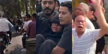 جنازة إسماعيل الليثي.. زوجته تتعرض للإغماء وأكثر من ألف شخص يودعه والصراخ يعلو - المصدر 24