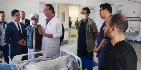نائب محافظ مطروح يتفقد مستشفى براني والسلوم - المصدر 24