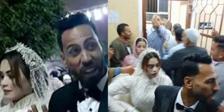 بفستان الزفاف وبدلة العرس.. عروسان في مصر يدليان بصوتيهما في انتخابات البرلمان (فيديو) - المصدر 24