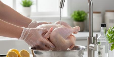 Steps to Clean Chicken from Unpleasant Smells and Odors - المصدر 24