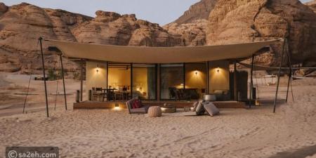تجربة التخييم الفاخر في صحراء العُلا - المصدر 24