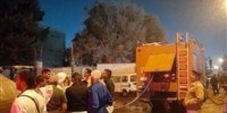 حريق يلتهم مصنع أعلاف في 6 أكتوبر.. والحماية المدنية تسيطر دون إصابات - المصدر 24