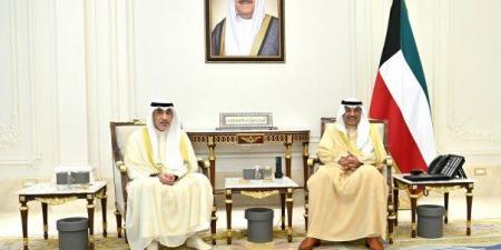 استقبالات ولي العهد الكويتي اليوم - المصدر 24