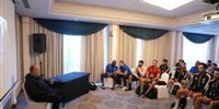 الغزاوي يجتمع مع رجال اليد قبل نهائي السوبر المصري بالإمارات - المصدر 24