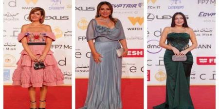 شاهد.. نجوم فيلم "شكوى رقم 713317" يتألقون على السجادة الحمراء بمهرجان القاهرة السينمائي - المصدر 24