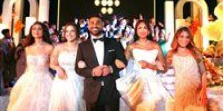 القصة الكاملة لظهور أحمد سعد وسط 4 عرائس.. مشهد غامض يكشف أسراره - المصدر 24