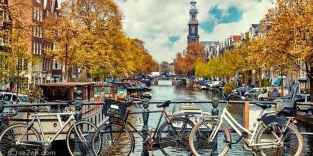 أمستردام: جمال القنوات والدراجات في هولندا - المصدر 24