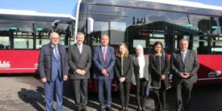 تشغيل تجريبي لمسار الحافلات الكهربائية ضمن الباص السريع - المصدر 24