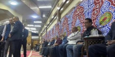 مجلس الأهلي يحضر عزاء محمد صبري فى مسجد الحامدية الشاذلية - المصدر 24