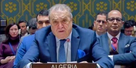 مندوب الجزائر بالأمم المتحدة: السلام الحقيقي بالشرق الأوسط مشروط بضمان العدالة للشعب الفلسطيني - المصدر 24