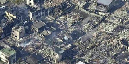 حريق هائل في اليابان يحول 170 مبنى للرماد - المصدر 24