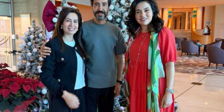 جويحان تلتقي الفنان وسام صباغ - صور - المصدر 24