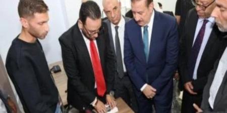 محافظ المنوفية يشهد فعاليات افتتاح المعمل الرقمى سطر برايل الالكتروني - المصدر 24