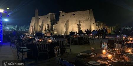 عشاء فاخر داخل معبد أثري: تجربة تتجاوز الزمن - المصدر 24