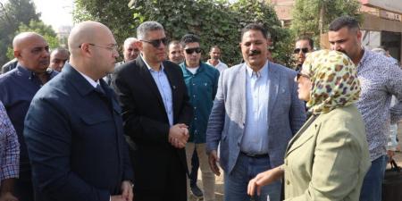 محافظ الجيزة يتفقد مشروعات تطوير الطرق بكرداسة وأوسيم والمنيرة الغربية - المصدر 24