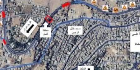 تحويلات مرورية مؤقتة في نزول صافوط مساء الخميس وحتى صباح الجمعة - المصدر 24