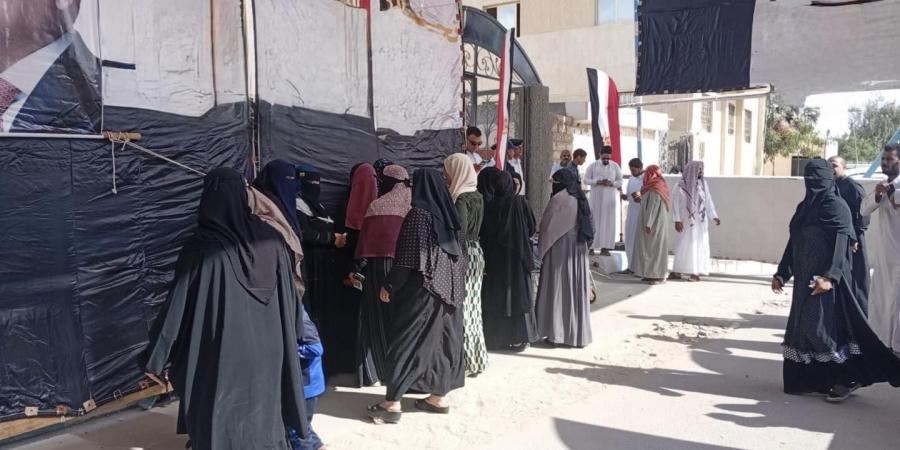 المرأة تتصدر المشهد في لجنة المركز التكنولوجي بالعلمين في ثاني يوم لانتخابات مجلس النواب بمطروح - المصدر 24