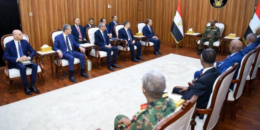 وزير الخارجية يلتقي رئيس مجلس السيادة السوداني الانتقالي - المصدر 24