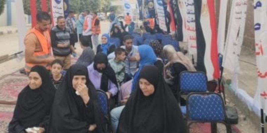 مسيرة احتفالية لحزب حماة الوطن بالوراق للتوعية بالمشاركة فى انتخابات النواب - المصدر 24