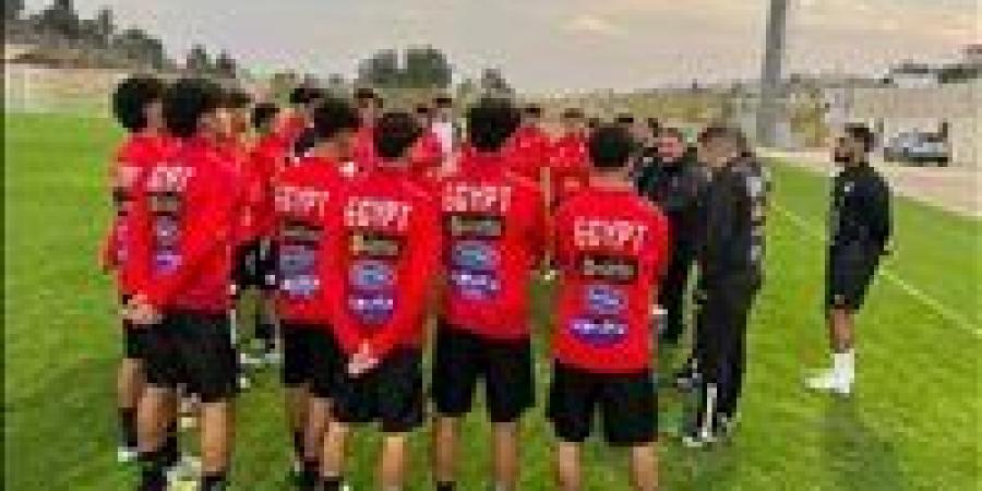 منتخب مصر مواليد 2009 يختتم استعداداته لمواجهة الأردن - المصدر 24