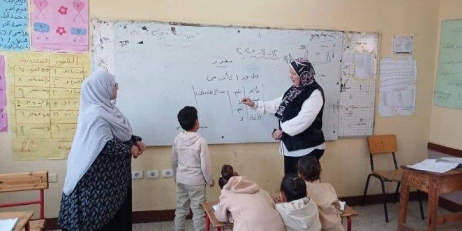 مدير تعليم بني سويف يتابع انتظام العملية التعليمية بمدارس مركز ناصر - المصدر 24