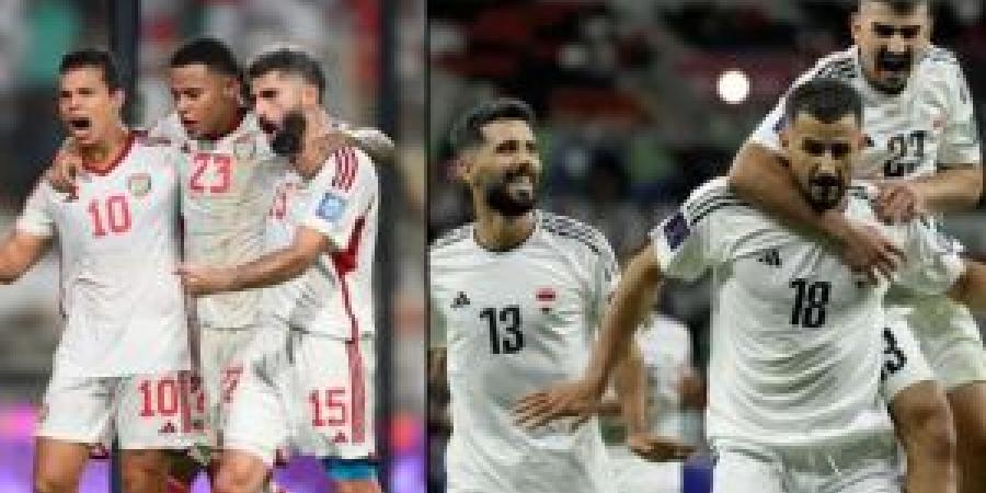 العراق والإمارات يسعيان لخطف بطاقة التأهل الآسيوية إلى الملحق النهائي - المصدر 24