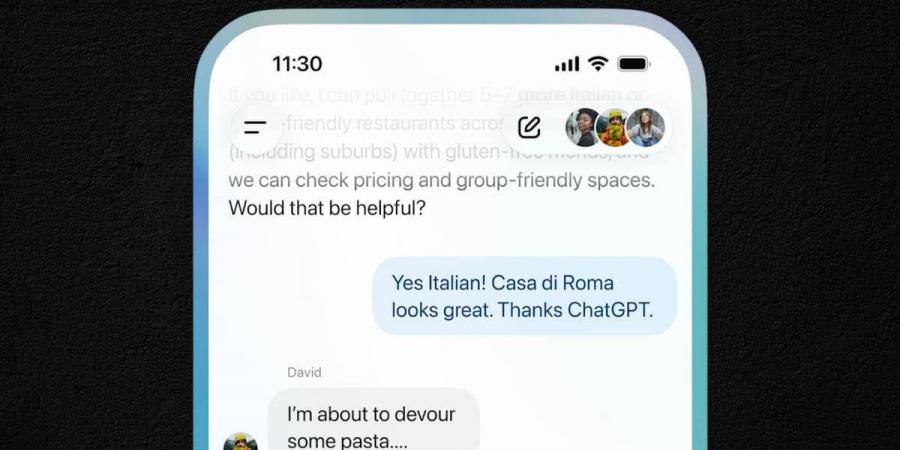 مساحة عمل مشتركة.. ChatGPT يبدأ اختبار ميزة الدردشة الجماعية - المصدر 24
