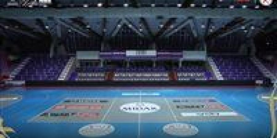 صالة خليفة بن زايد جاهزة لاستقبال نهائي كأس السوبر المصري لكرة اليد - المصدر 24