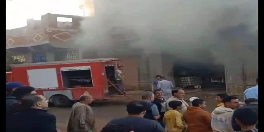 إصابة 3 أشخاص في حريق مصنع بأجهور في القليوبية - المصدر 24