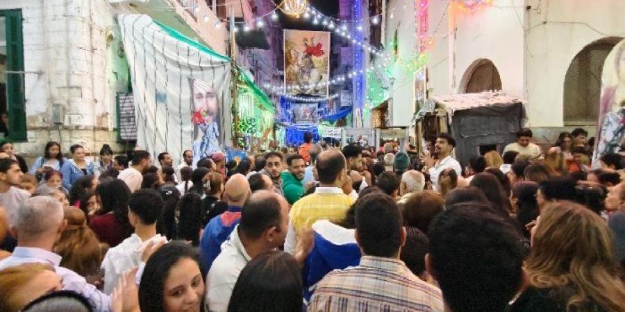 الإسكندرية تحتفل بليلة استشهاد مارجرجس المزاحم - المصدر 24