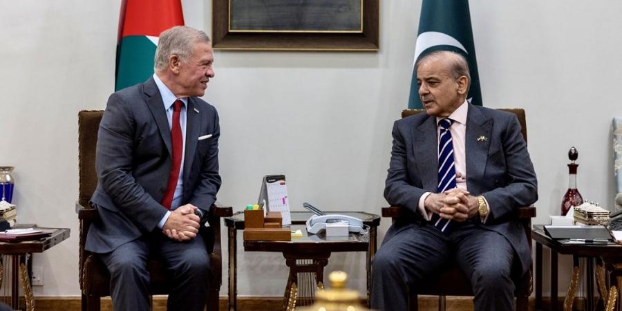 الملك ورئيس وزراء باكستان يشددان على رفض اية مخططات لتهجير الفلسطينيين - المصدر 24