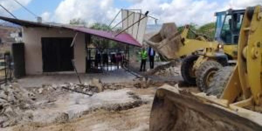 حملة أمنية بجرش لإزالة البسطات والأكشاك المخالفة - المصدر 24