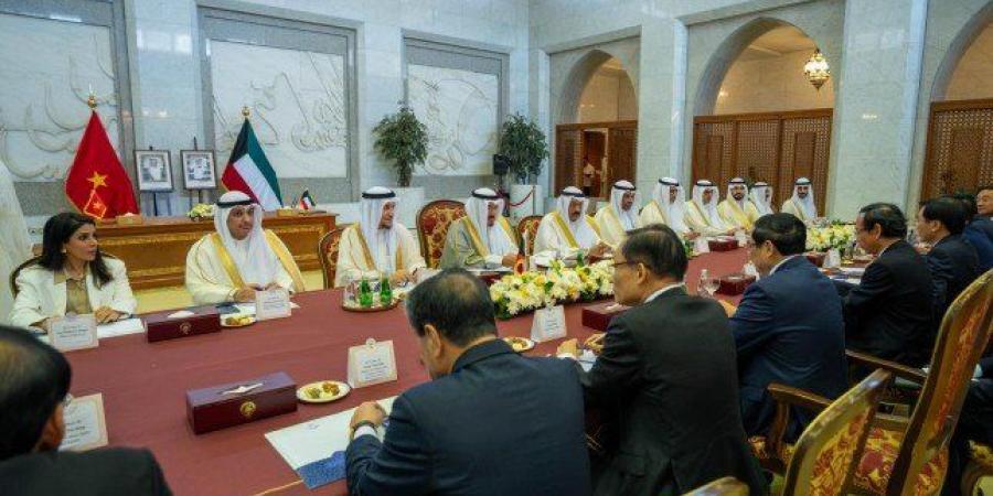 رئيس مجلس الوزراء الكويت يعقد جلسة مباحثات رسمية مع رئيس وزراء جمهورية فيتنام - المصدر 24