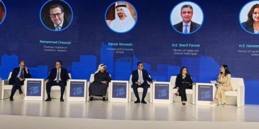 وزير التموين يشارك في الجلسة الحوارية لمؤتمر «بيروت وان» حول القطاع الخاص كمحرك لمستقبل لبنان - المصدر 24