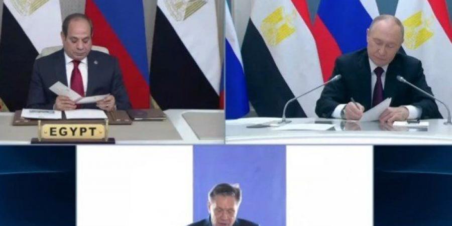بمشاركة الرئيس السيسي وبوتين.. بدء مراسم وضع هيكل الاحتواء لمفاعل الوحدة الأولي بمحطة الضبعة - المصدر 24
